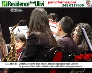 Crotone, concerto della natività dedicato al piccolo Dodò Gabriele