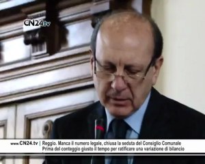 Comune Reggio Calabria. Manca numero legale, chiusi i lavori del Consiglio