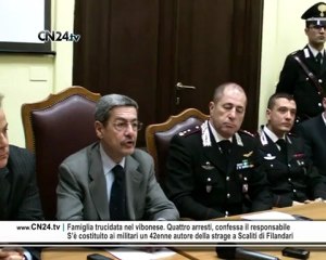 Famiglia trucidata nel vibonese. Sparati 40 colpi di pistola