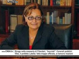 Strage di Filandari: vietati funerali pubblici per motivi sicurezza