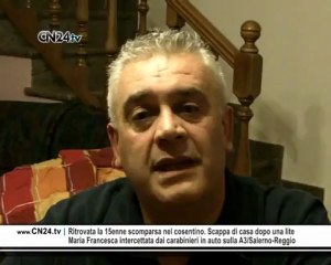 Ritrovata quindicenne scomparsa a Mangone