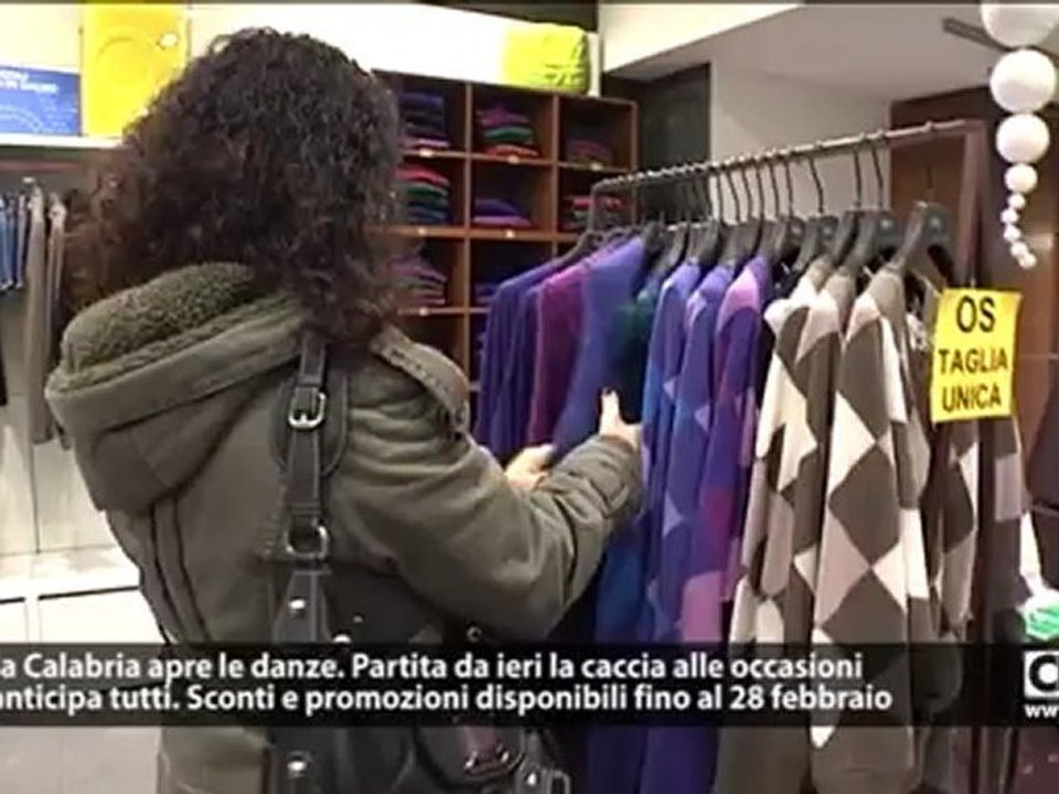 In Calabria parte la corsa ai saldi