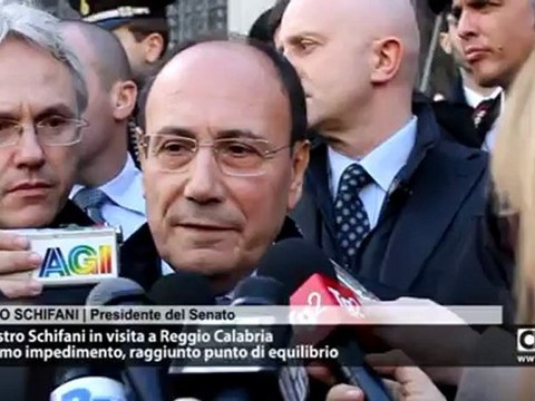 Legittimo impedimento: Schifani, raggiunto punto di equilibrio