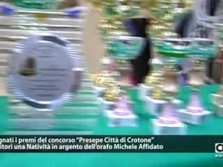 Serata di premiazione ieri per il concorso “Presepe città di Crotone”