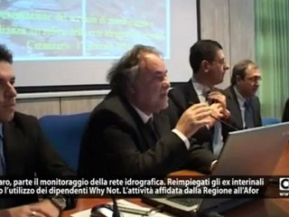 Afor. Rete idrografica regionale, nuovo servizio di monitoraggio