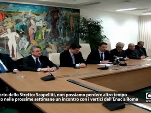 Aeroporto Reggio: Scopelliti, non possiamo perdere altro tempo