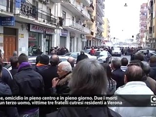 Crotone, duplice omicidio in pieno centro. Il Video