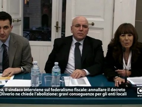 Provincia Cosenza. Conferenza Oliverio su tagli finanziari
