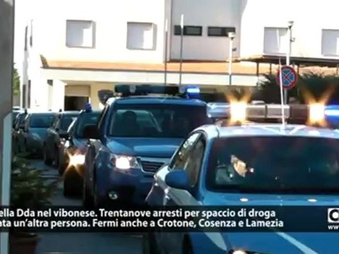 Blitz della Dda nel vibonese, 39 arresti per droga ed associazione a delinquere