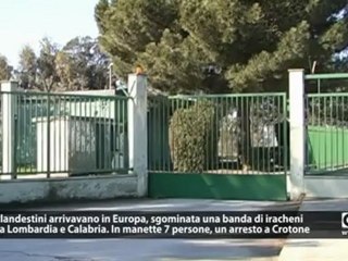 Traffico di clandestini, arresti in Calabria e Lombardia