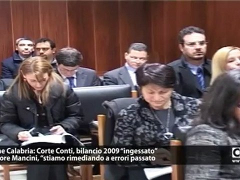 Regione: Corte Conti, bilancio 2009 “ingessato”