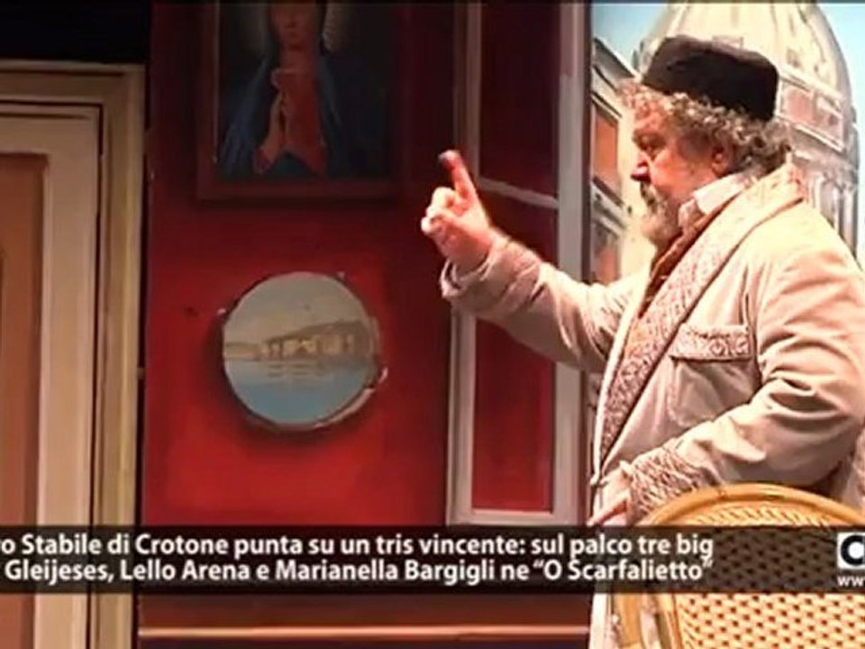 Il Teatro Stabile di Crotone punta su un tris vincente: sul palco tre big