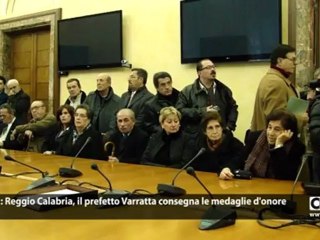Shoah: Reggio Calabria, il prefetto Varratta consegna le medaglie d’onore