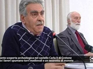 Importante scoperta archeologica nel castello Carlo V di Crotone