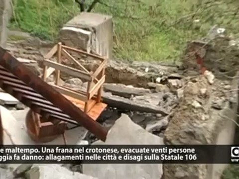 Maltempo Calabria: disagi per circolazione e allagamenti nel catanzarese