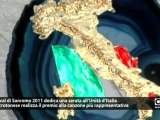 Festival di Sanremo: Unità d’Italia, orafo crotonese realizza premio