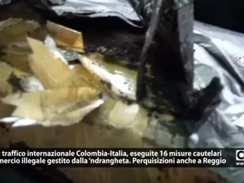 Droga. Traffico internazionale Colombia-Italia, 16 misure cautelari
