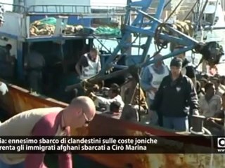 30 immigrati sbarcati sulle coste crotonesi