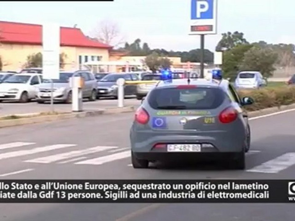 Operazione “Bisturi”, la Gdf sequestra opificio e denuncia 13 persone
