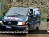 Frana in Calabria, travolta auto. Un morto