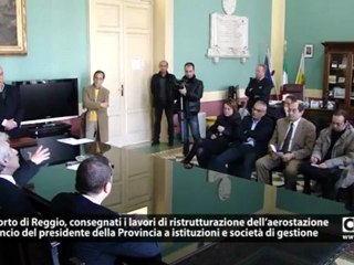 Aeroporto di Reggio, consegnati i lavori di ristrutturazione dell’aerostazione