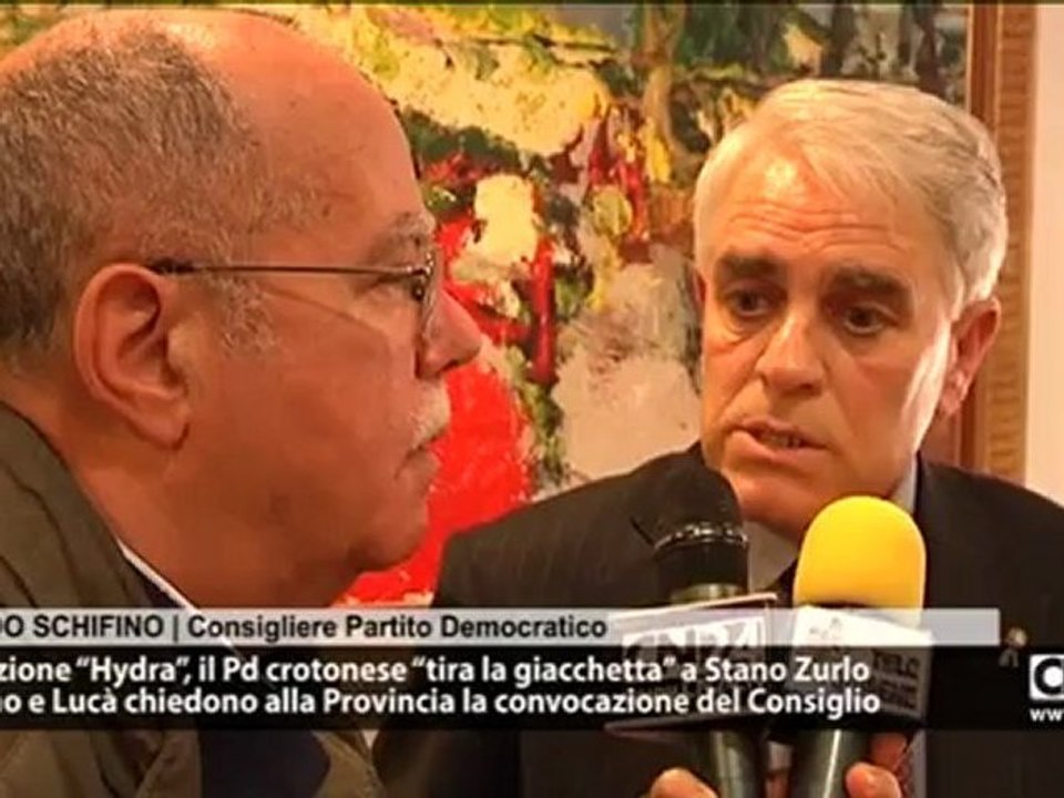 Operazione “Hydra”, il Pd crotonese “tira la giacchetta” a Stano Zurlo