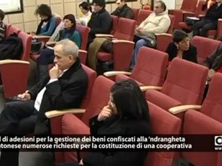 Record di adesioni per la gestione dei beni confiscati alla ‘ndrangheta
