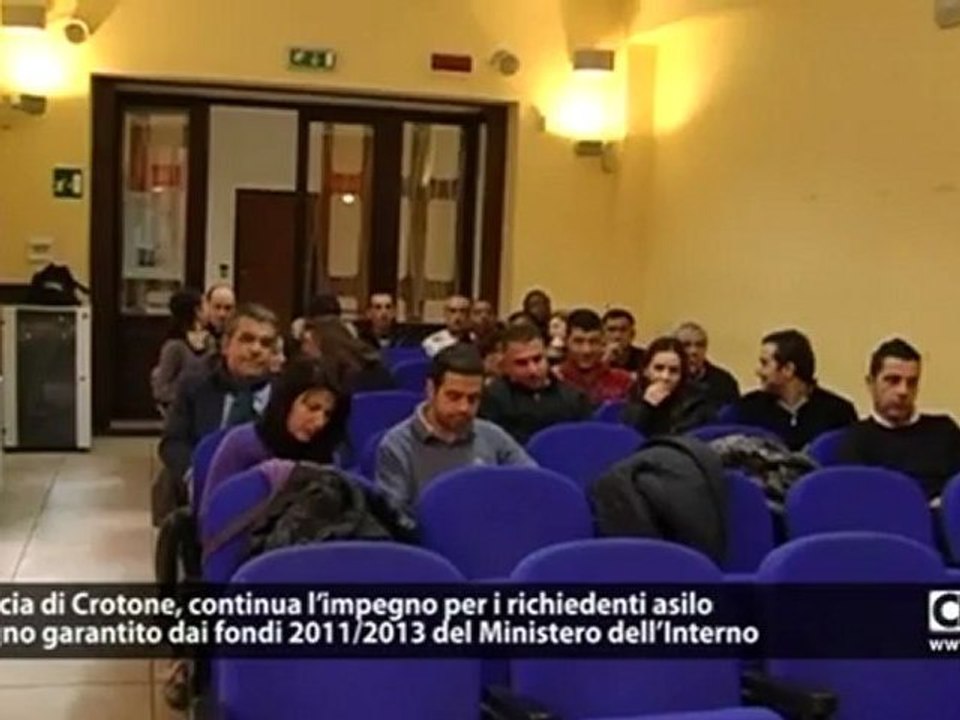 Provincia Crotone a favore dei richiedenti di protezione internazionale