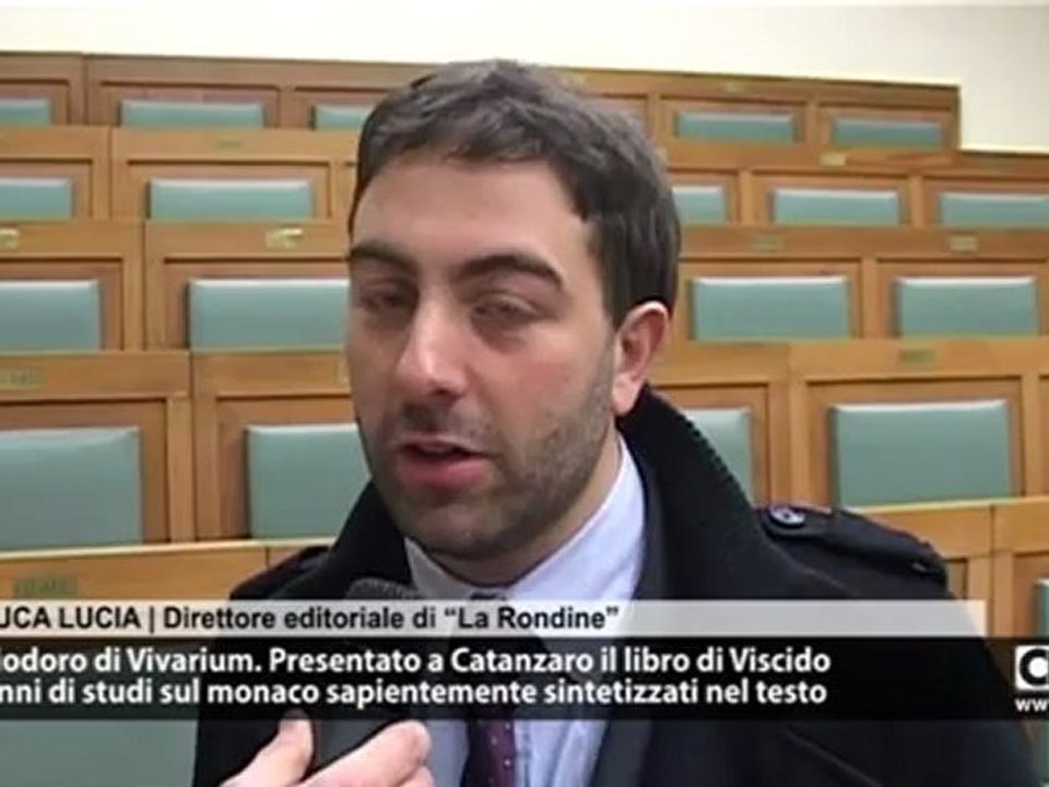 Presentato a Catanzaro il libro di Lorenzo Viscido sul Cassiodoro di Vivarium