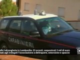 ‘Ndrangheta: 35 arresti e sequestro beni per 2 mln in Lombardia