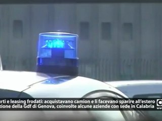 Genova: Gdf scopre export illecito di camion