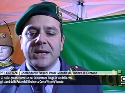 Crotone, 150 Italia: grande successo per la maratona lungo le vie della città