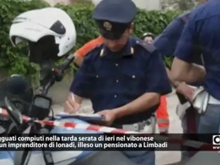 Due agguati nella provincia di Vibo: un ferito