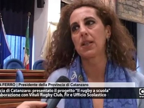 Provincia Catanzaro: presentato progetto “Il rugby a scuola”