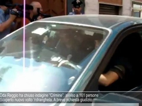 ‘Ndrangheta: chiuse indagini “Crimine”, avviso per 161