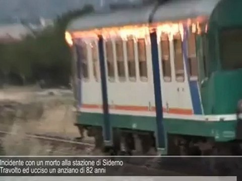 Incidente con un morto nel reggino, sospesa circolazione treni