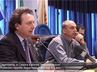 Legambiente. Rapporto “Acque nere”, in Calabria allarme maladepurazione
