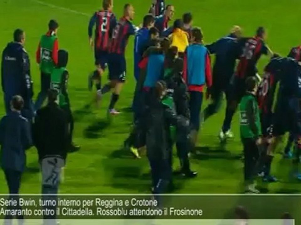 Serie Bwin, la Reggina riceve il Cittadella. Crotone attende il Frosinone