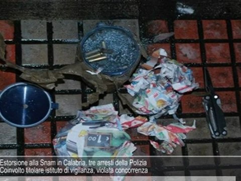 Estorsione alla Snam in Calabria, tre arresti della Polizia