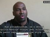 Travis Walker o sparingach z Arturem Szpilką i Andrzejem Wawrzykiem (maj 2012)