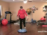 Lateral Raises on BOSU  Ball- Personal Training Exercise of the Day