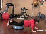 Pushups Off BOSU Ball - Personal Training Exercise of the Day
