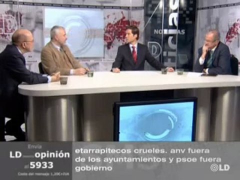 La Tertulia, con Ignacio Villa, Cayetano González y Florentino Portero - 04/12/08