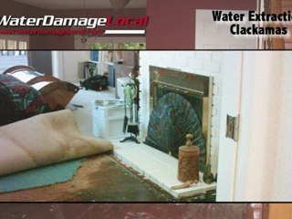 Clackamas Water Extraction ~ Repair Damage Quickly!