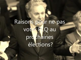 Raisons de ne pas voter PLQ