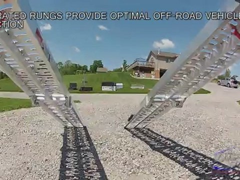 AFP-9012-2 - ATV Loading Ramps (Shown W/Optional Carrying Handle)