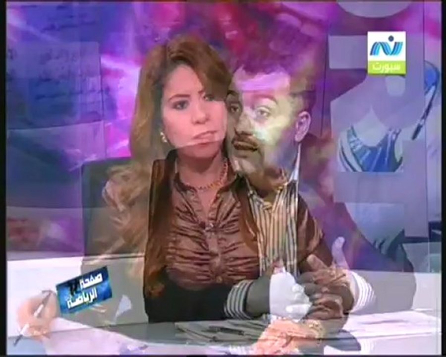 حوار الاعلاميه سها ابراهيم مع الناقد عمرو كمال فى صفحه الرياضه