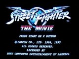 First Level - Test - Street Fighter : The Movie - Playstation