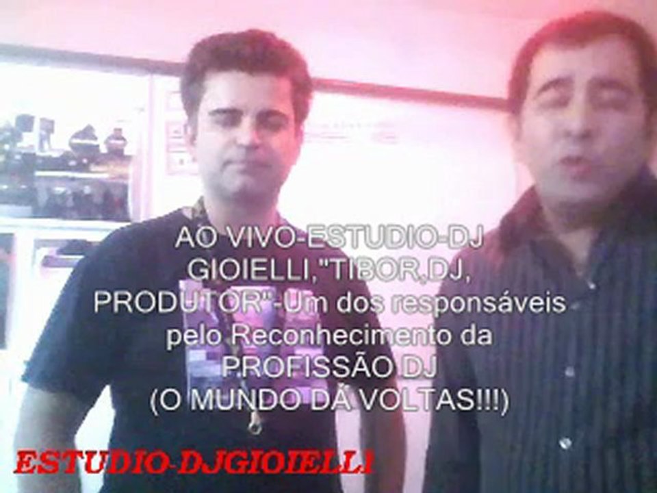 TIBOR-PROFISSÃO DJ-AO VIVO NO ESTUDIO-DJGIOIELLI