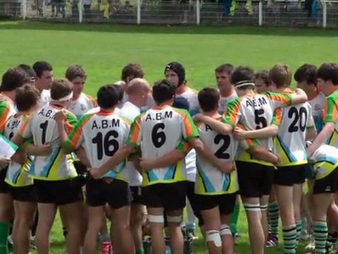 Aramits Barcus Menditte (ABM) / Saint Nazaire Finale Chpt de France Cadets Teulière 2012 - Le match